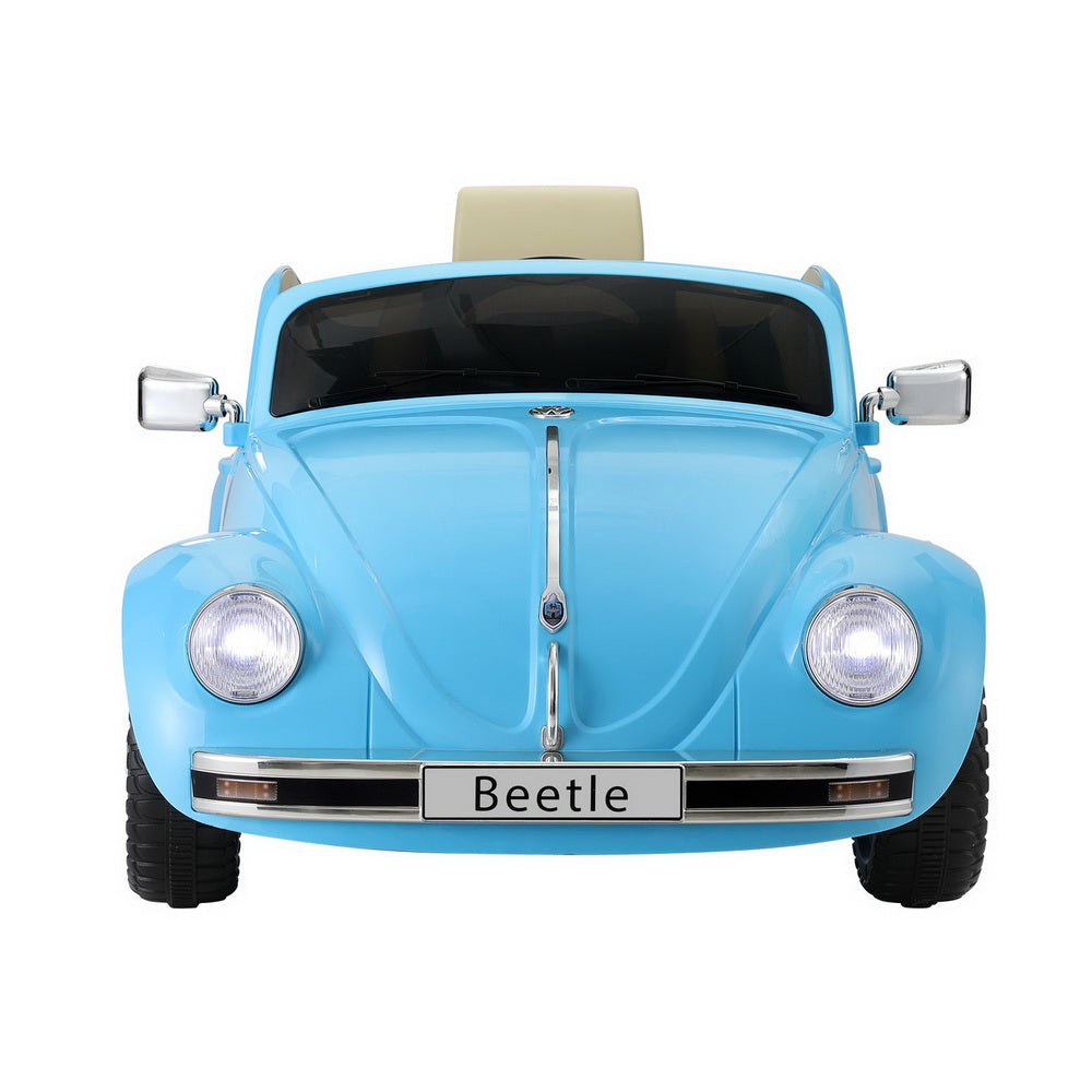 Kids Ride On Car Licensed Volkswagen Beetle Electric Toys Horn Remote 6V Blue Does not apply