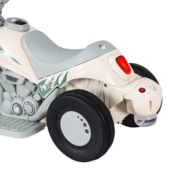 Rigo Kids Ride On Car Electric Motorcycle Motorbike with Bubble Maker Green RIGO