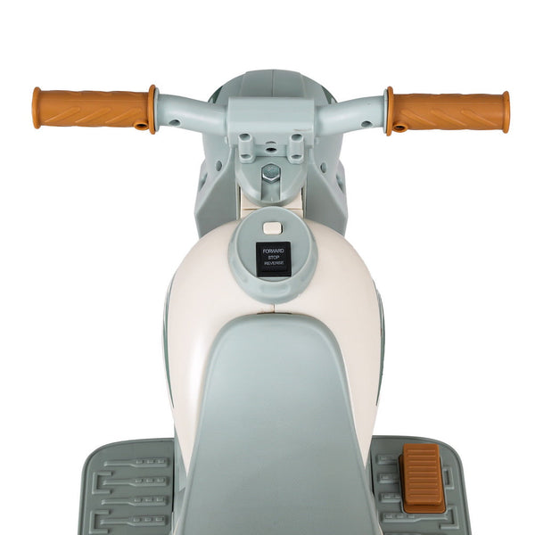 Rigo Kids Ride On Car Electric Motorcycle Motorbike with Bubble Maker Green RIGO