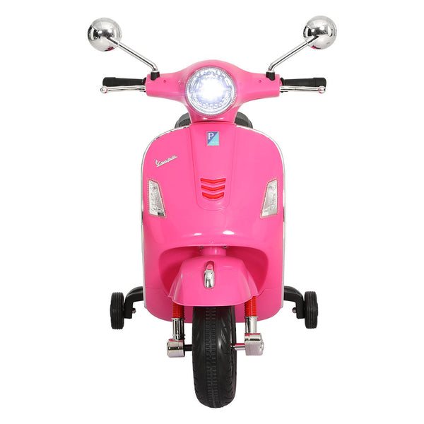 Kids Electric Ride On Car Motorcycle Motorbike Vespa Licensed GTS Pink Does Not Apply