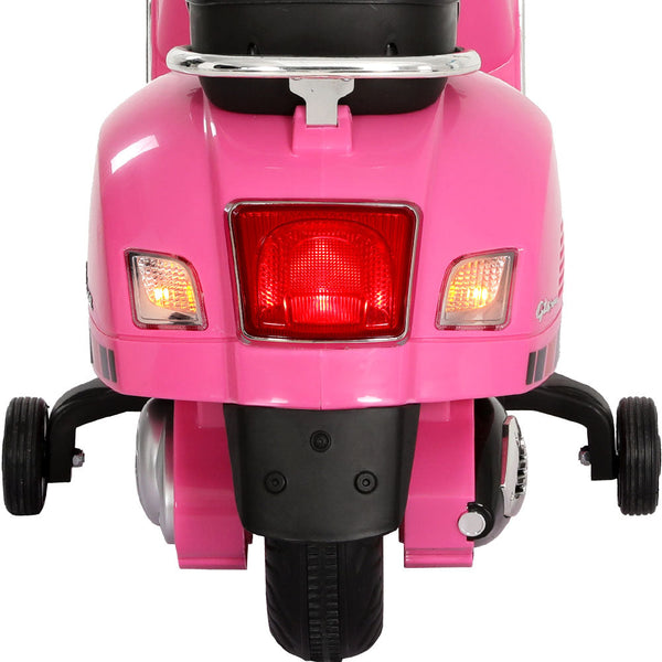 Kids Electric Ride On Car Motorcycle Motorbike Vespa Licensed GTS Pink Does Not Apply