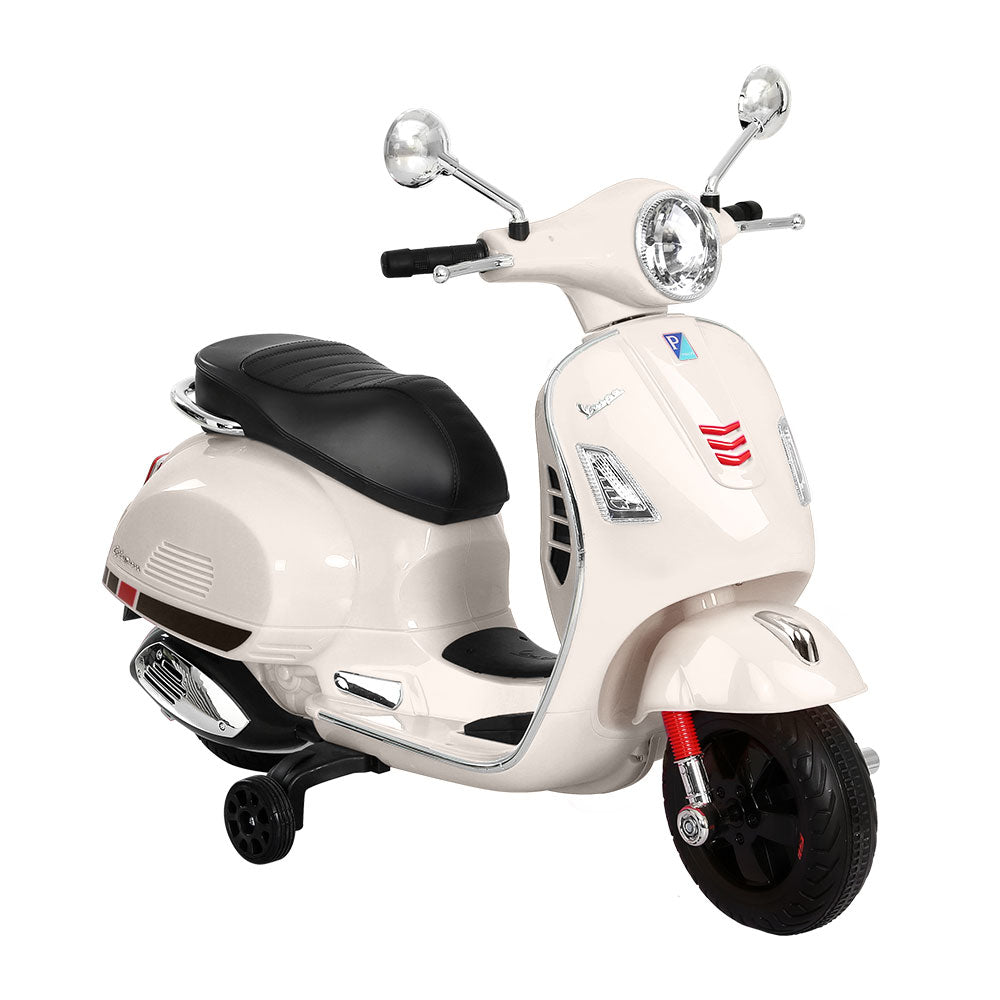 Kids Electric Ride On Car Motorcycle Motorbike Vespa Licensed GTS White Does Not Apply