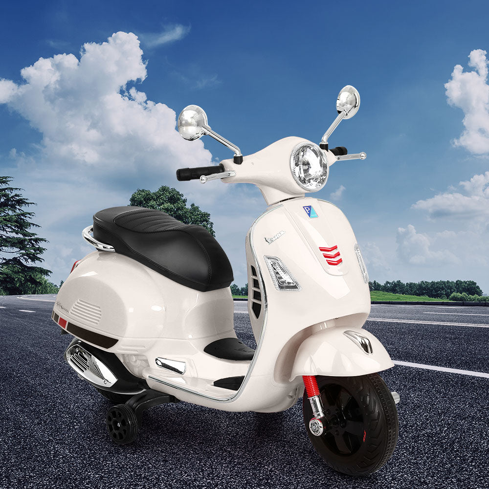 Kids Electric Ride On Car Motorcycle Motorbike Vespa Licensed GTS White Does Not Apply