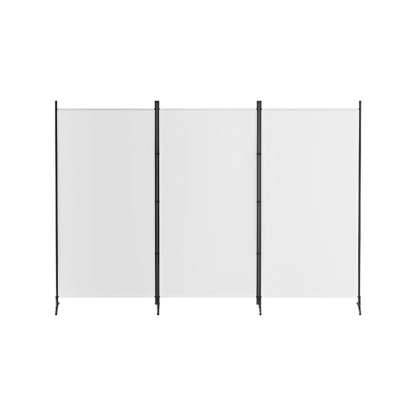 Artiss 3 Panel Room Divider Screen 260x180cm Fabric White Artiss