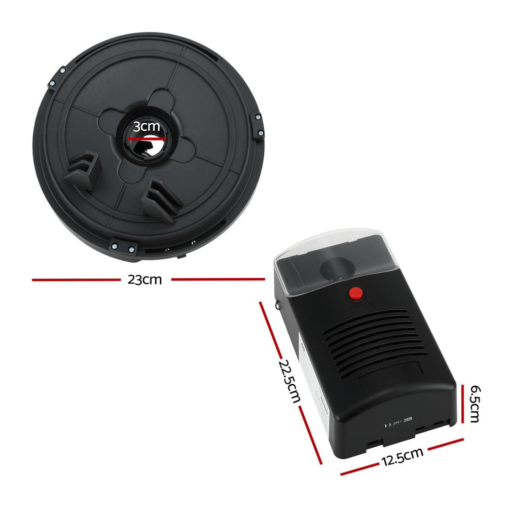 UL-tech Garage Roller Door Opener 250N Motor Auto Safety Reverse 220V Awezingly