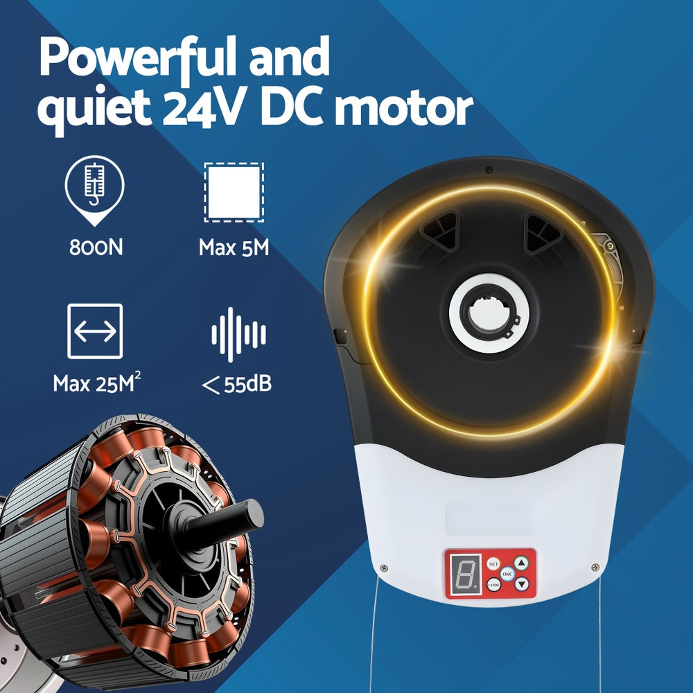 UL-tech Garage Roller Door Opener 800N Motor Auto Safety Reverse 220V Awezingly