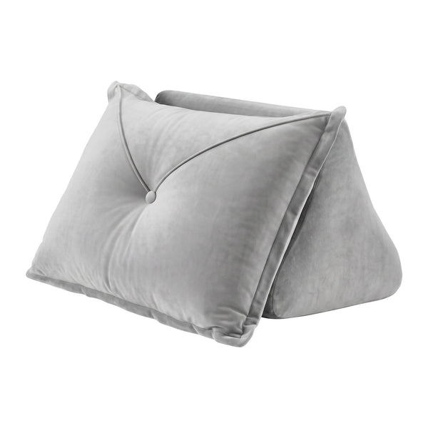 Giselle Bedding Back Pillow for Sitting in Bed, No-Collapse 25D High-Density Base, Ergonomic Lumbar Support Pillow for Gaming, Nursing & Floor Tatami, 90% Shredded Sponge Cushion with Washable Velvet Cover Awezingly