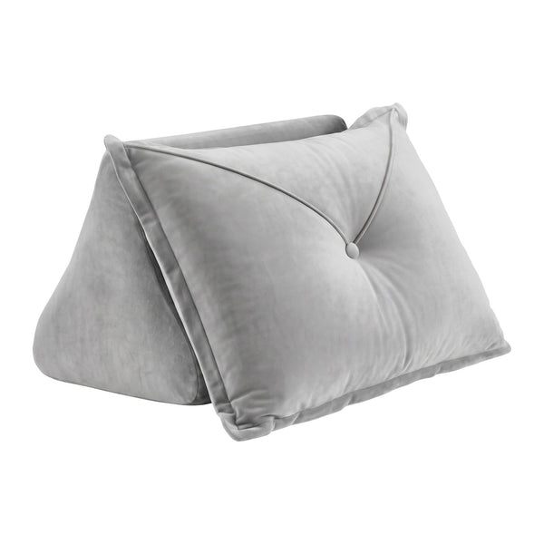 Giselle Bedding Back Pillow for Sitting in Bed, No-Collapse 25D High-Density Base, Ergonomic Lumbar Support Pillow for Gaming, Nursing & Floor Tatami, 90% Shredded Sponge Cushion with Washable Velvet Cover Awezingly