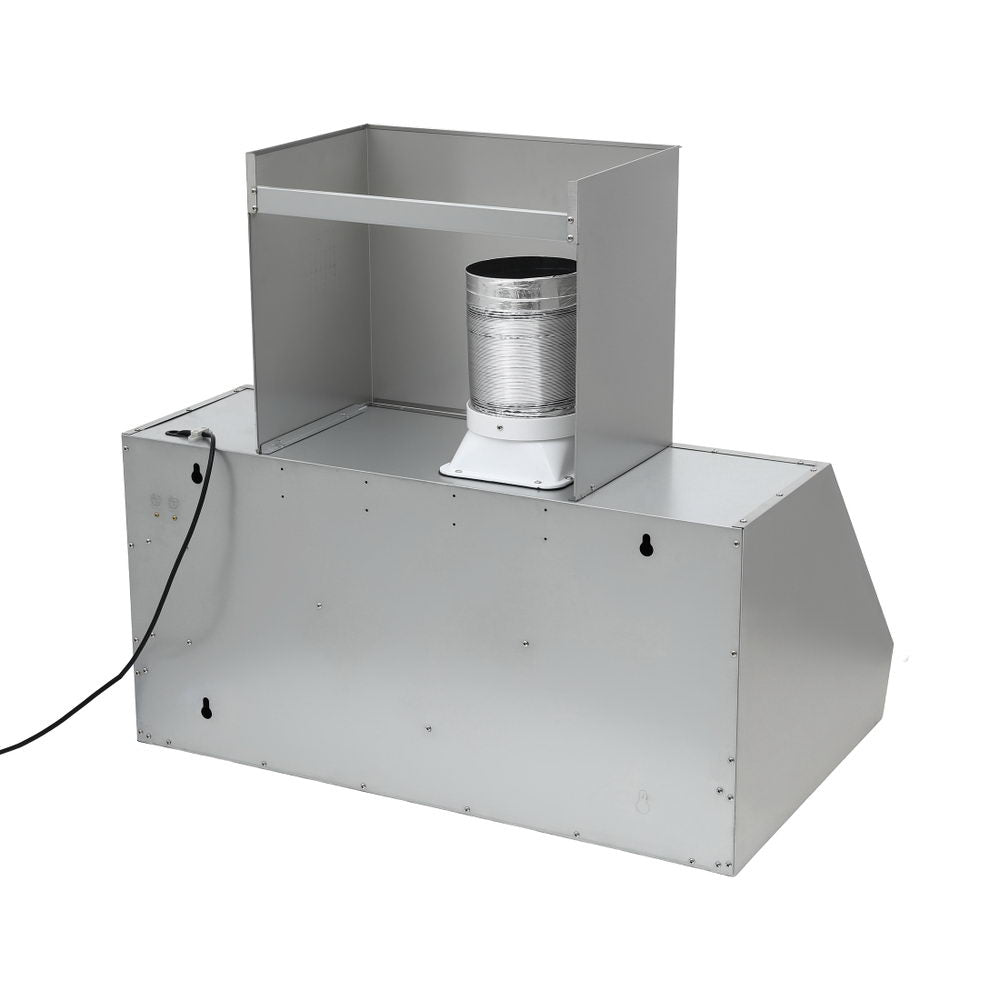 Devanti 900mm Range Hood 3-Speed Fan LED Display Remote Control Awezingly