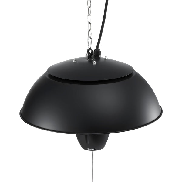Devanti 1500W Electric Patio Infrared Heater Hanging Heaters Ceiling Mounted Remote Awezingly
