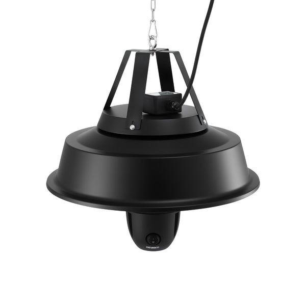 Devanti 2000W Electric Patio Heater Ceiling Mounted Hanging Heaters Remote Awezingly