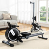Everfit 16 Level Magnetic Rowing Machine for Home with App Connect Black