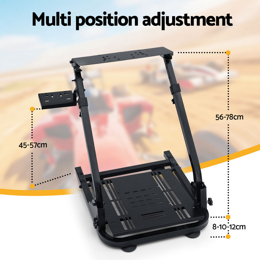 Artiss Racing Simulator Stand Foldable Racing Wheel Stand for Logitech G29 Artiss
