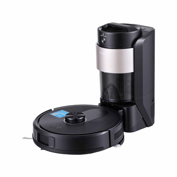 DEVANTI Robot Vacuum and Mop, Self-Empty APP Control 6000Pa LDS Laser 3in1 Awezingly