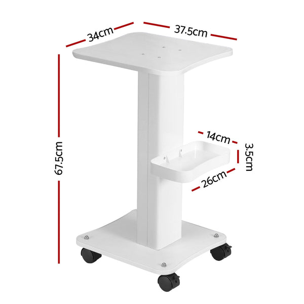 Embellir Salon Trolley Cart Spa Beauty Rolling Tray Hairdressing Storage Stand Does Not Apply