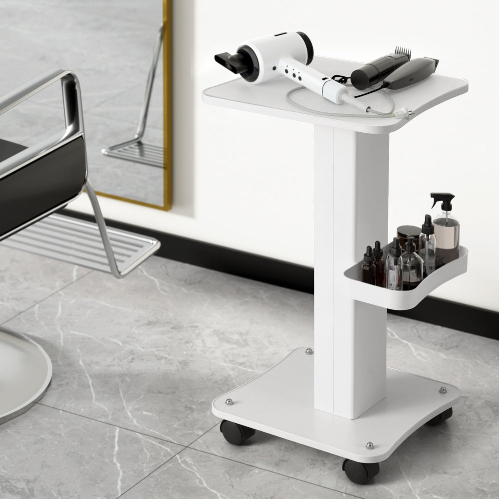 Embellir Salon Trolley Cart Spa Beauty Rolling Tray Hairdressing Storage Stand Does Not Apply