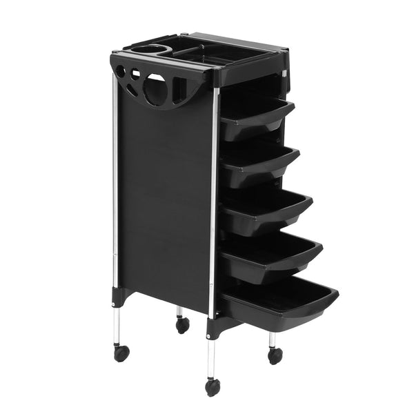 Embellir Salon Trolley Cart Spa Beauty Rolling Tray Hairdressing Storage 6 Tiers Does Not Apply