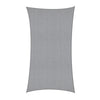 Instahut Sun Shade Sail Cloth 98% UV Block Outdoor Canopy Rectangle 2X5M Grey
