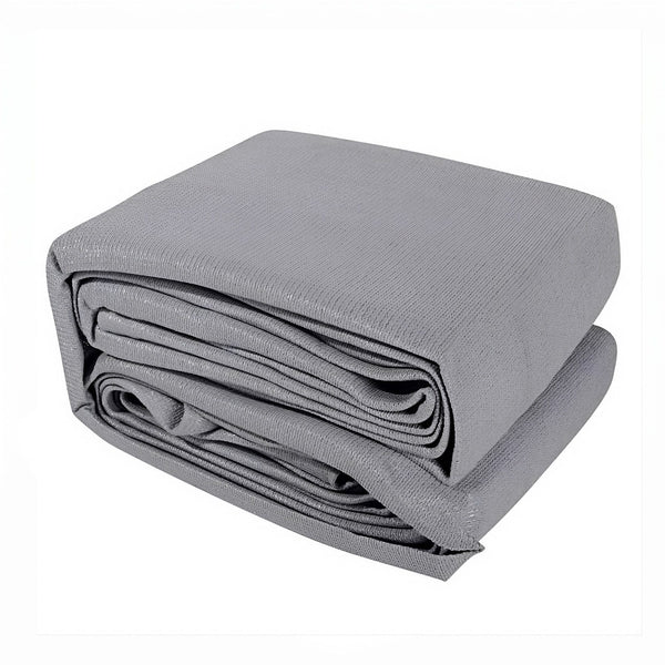 Instahut Sun Shade Sail Cloth 98% UV Block Outdoor Canopy Rectangle 2X5M Grey instahut