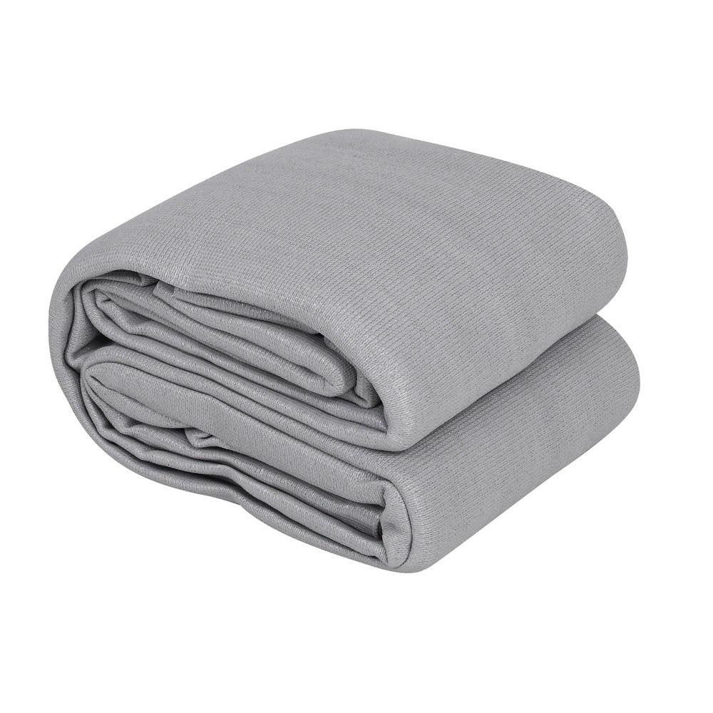 Instahut Sun Shade Sail Shadecloth Canopy Rectangle 280gsm 4x6m Awezingly