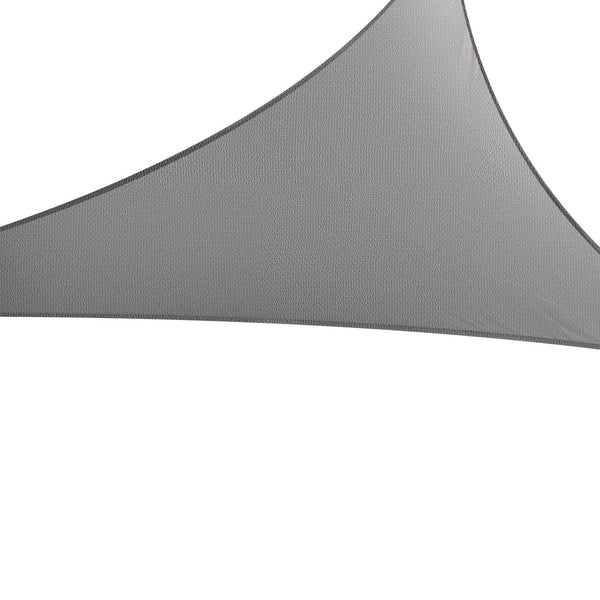 Instahut Shade Sail Cloth Shadecloth Canopy Triangle 280gsm 5x5x7.1m Instahut