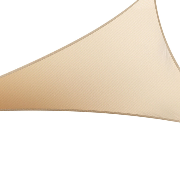 Instahut Shade Sail Cloth Shadecloth Triangle Sun Canopy 3.6x3.6x3.6M Instahut