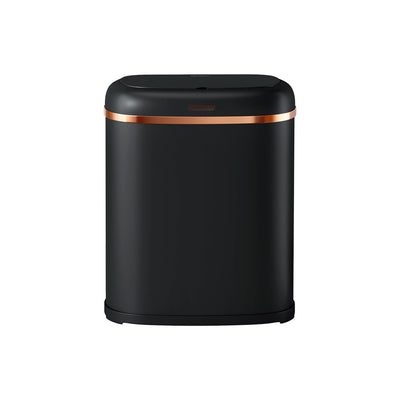 Devanti 38L Motion Sensor Bin Rubbish Automatic Black