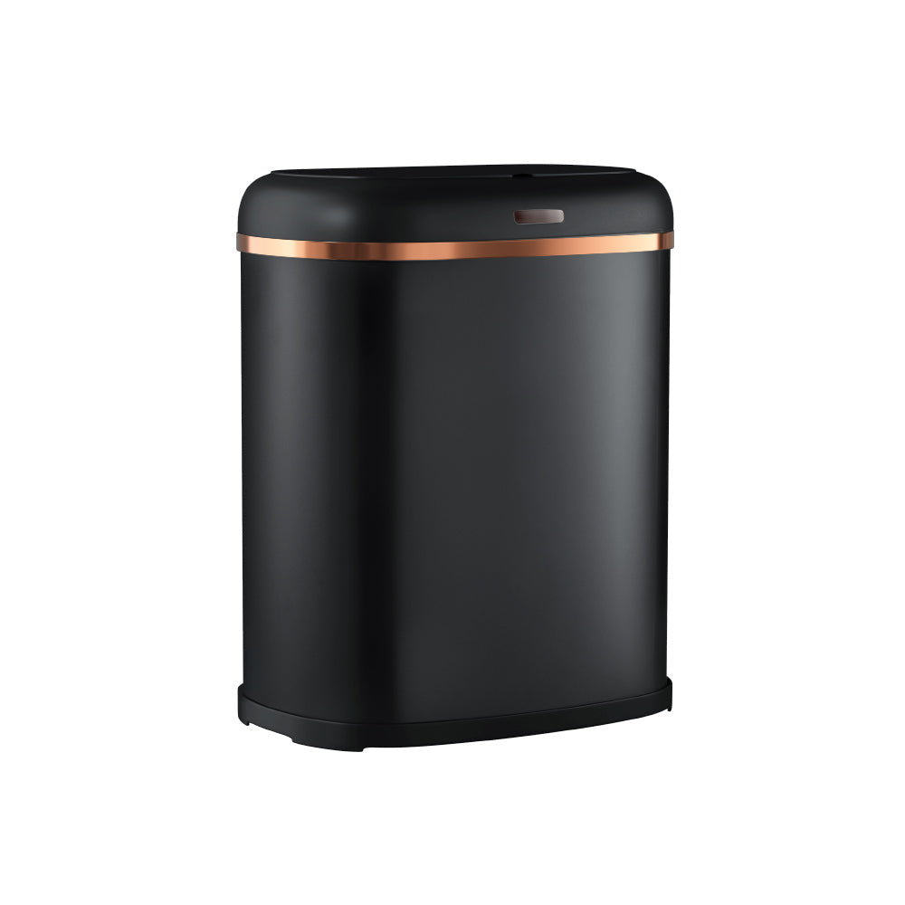 Devanti 38L Motion Sensor Bin Rubbish Automatic Black Devanti