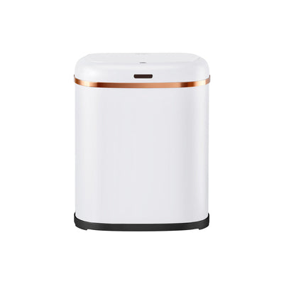 Devanti 38L Motion Sensor Bin Rubbish Automatic White