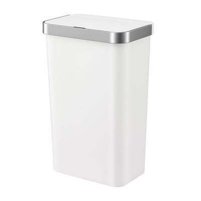 Devanti 50L Motion Sensor Trash Bin Automatic Kitchen Waste Dustbin White