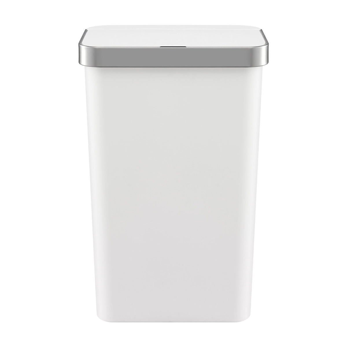 Devanti 50L Motion Sensor Trash Bin Automatic Kitchen Waste Dustbin White Awezingly