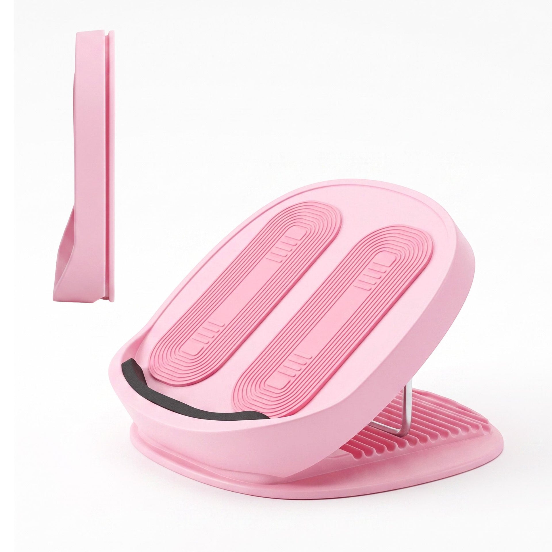 Everfit Slant Board, Balance Board, 14-Level Adjustable Incline Calf Stretcher for Stretching, Squats and Home Fitness Pink Awezingly