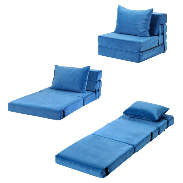 Artiss Convertible Folding Sofa Bed Armless Lounger Foam Floor Sofas Futons Couches Awezingly