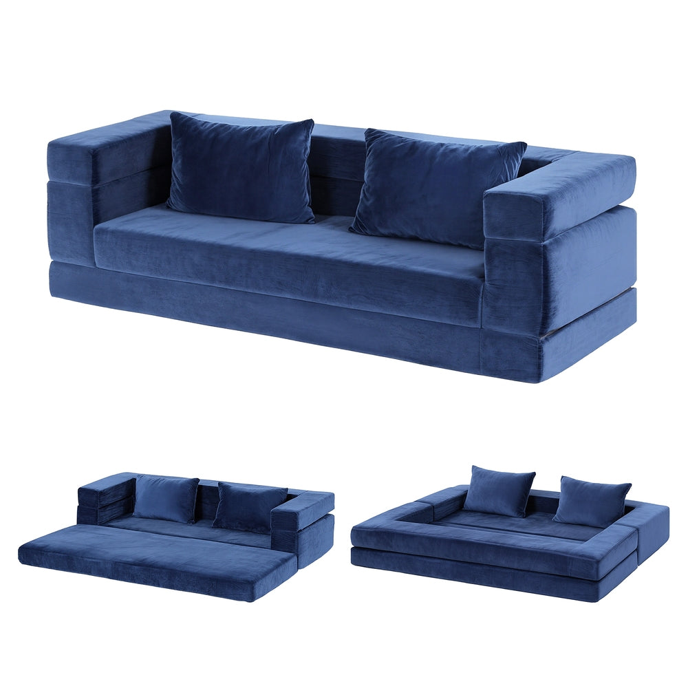 Artiss Convertible Folding Sofa Bed Pull Out Mattress Foldable Lounge Couch Chair Awezingly