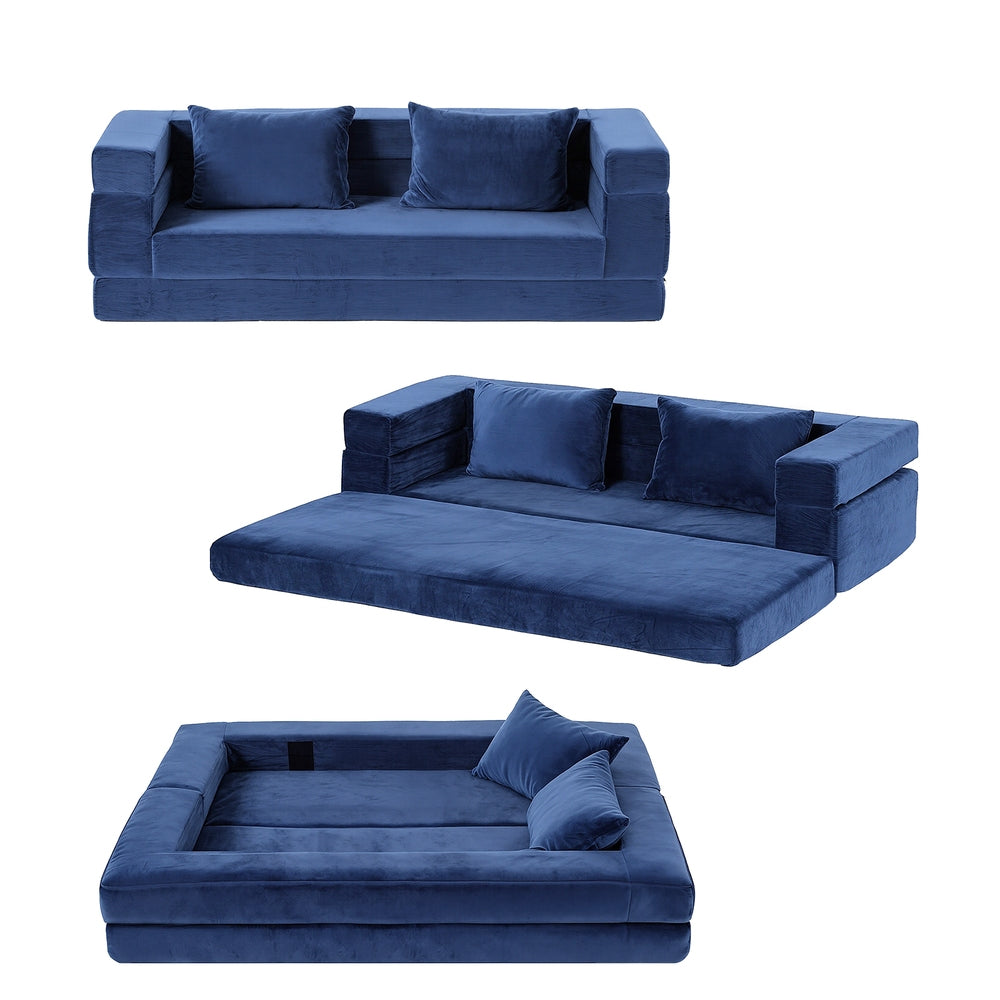 Artiss Convertible Folding Sofa Bed Pull Out Mattress Foldable Lounge Couch Chair Awezingly