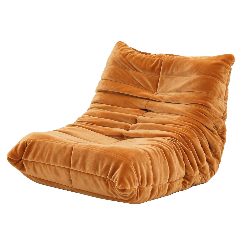 Artiss Lazy Sofa Accent Chair Floor Couch Leisure Lounge Foam Pouffe Recliner Artiss