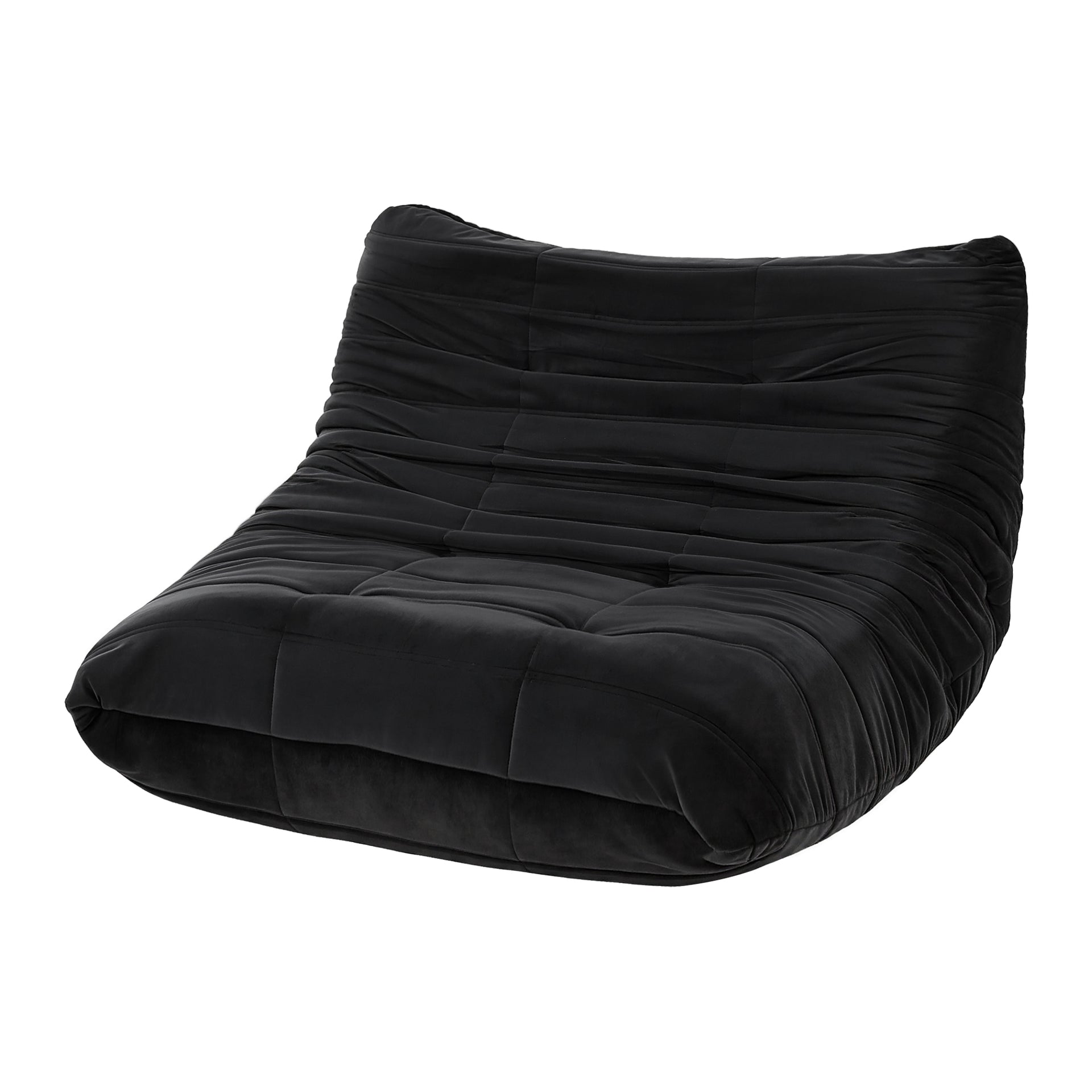 Artiss Lazy Sofa 2 Seaters Accent Caterpillar Chair Floor Couch Armless Lounge