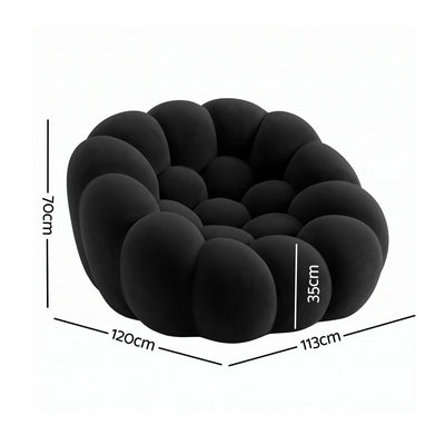 Artiss Bubble Floor Sofa Lazy Couch Single Lounge Chair Reading Accent Chairs