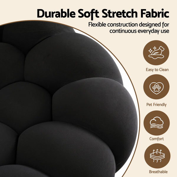 Artiss Bubble Floor Sofa Lazy Couch Single Lounge Chair Reading Accent Chairs Awezingly