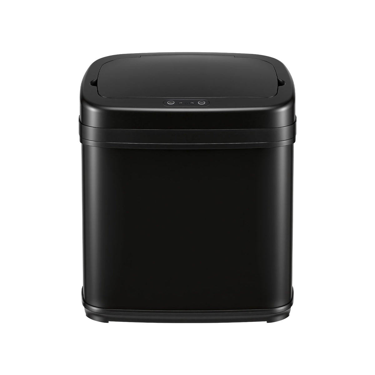 Devanti 15L Motion Sensor Bin Touchless Bins Soft-Close Rubbish Trash Can Black Awezingly