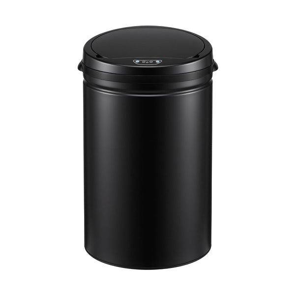 Devanti 30L Sensor Bin Automatic Touchless Trash Can Garbage Rubbish Black Awezingly