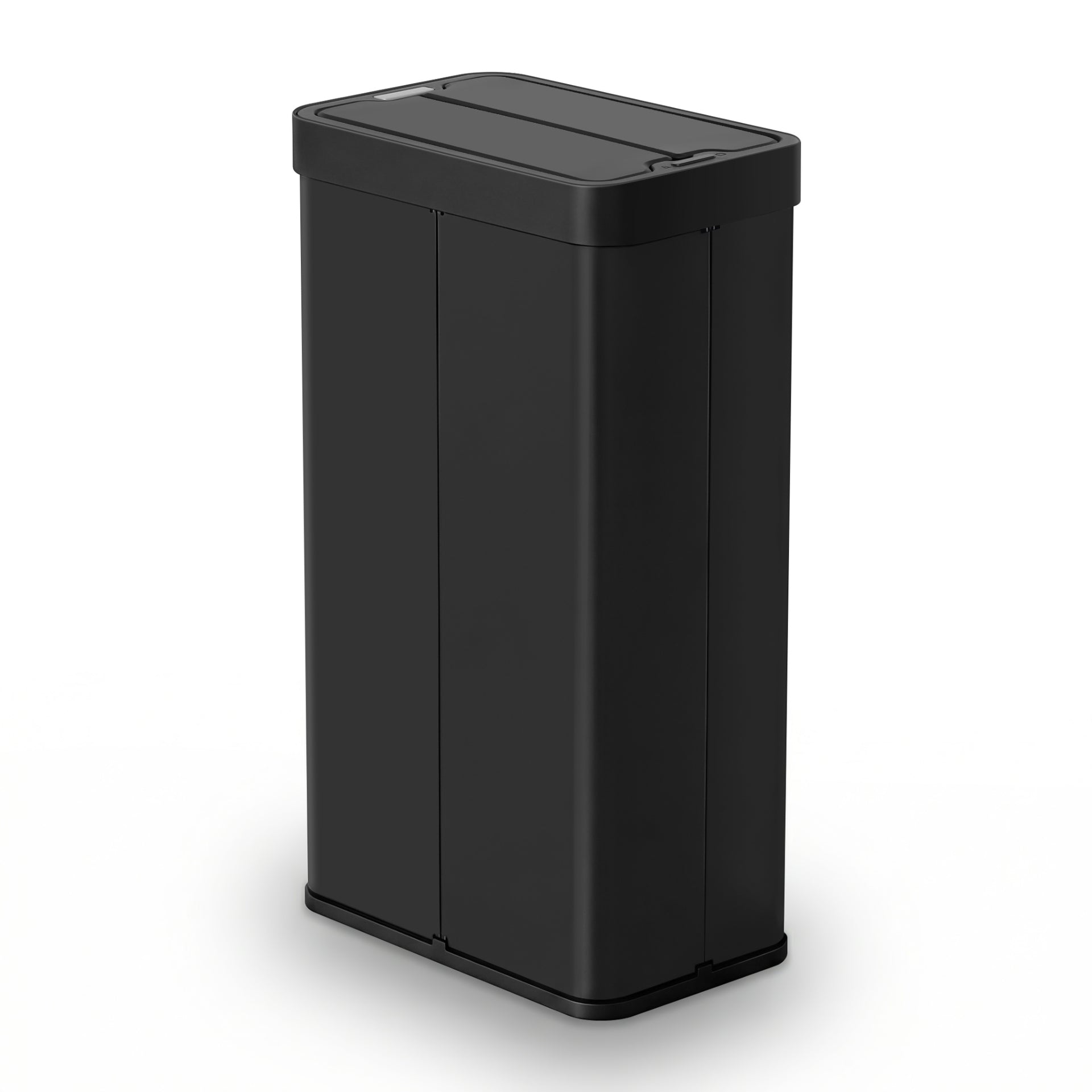 Devanti Rubbish Bin 70L Automatic Sensor Kitchen Bin, Slim Smart Garbage Can Touchless Rectangular with Liner Holder, Fully Closed Lid for Bedroom, Bathroom, Living Room, Black Awezingly