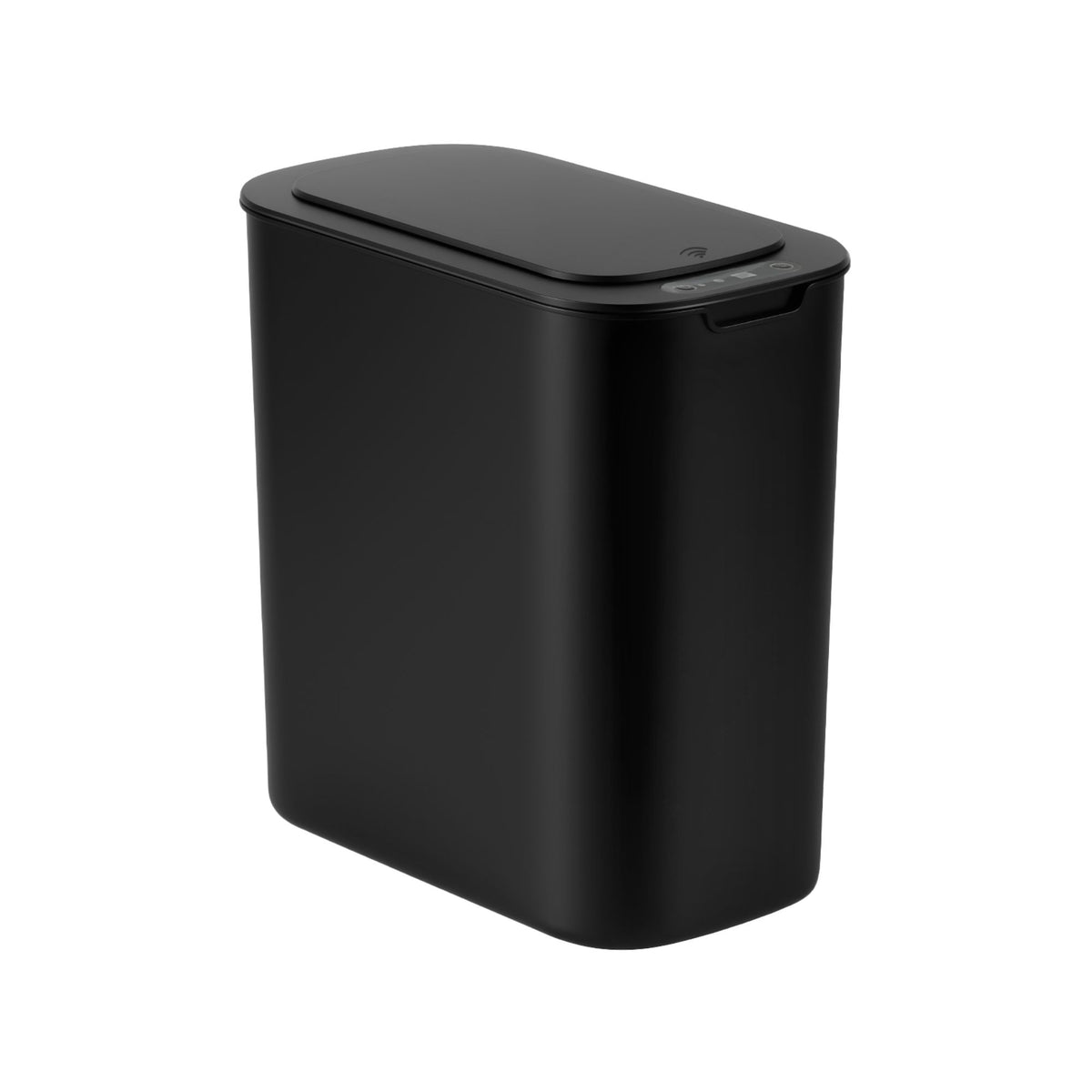 Devanti Automatic Trash Bin with Lid 11L Motion Sensor Kitchen Bin Touchless Garbage Can Modern Black Plastic Slim Rubbish Bin with Liner Holder for Kitchen, Home, Office Awezingly