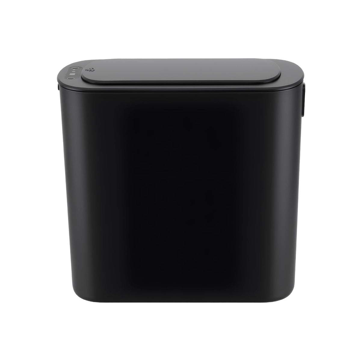 Devanti Automatic Trash Bin with Lid 11L Motion Sensor Kitchen Bin Touchless Garbage Can Modern Black Plastic Slim Rubbish Bin with Liner Holder for Kitchen, Home, Office Awezingly