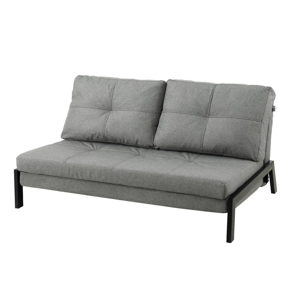 Artiss Sofa Bed 2 Seater Folding Convertible Couch Recliner Lounge Chair Awezingly