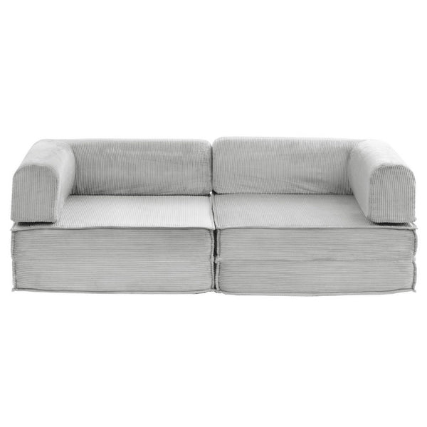 Artiss Convertible Folding Sofa Bed Grey Awezingly
