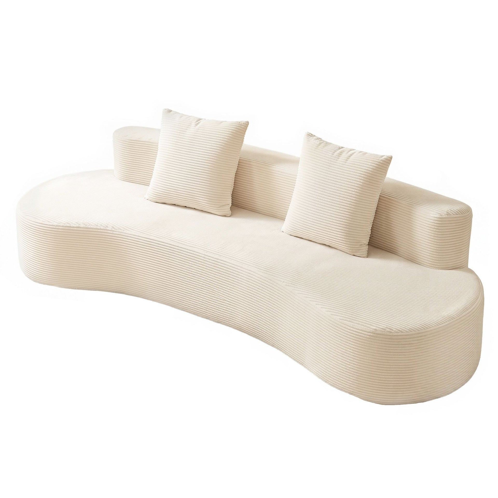 Artiss 228cm Modular Sofa Bed Sectional Boneless Couches for Living Room No Assembly Required Awezingly