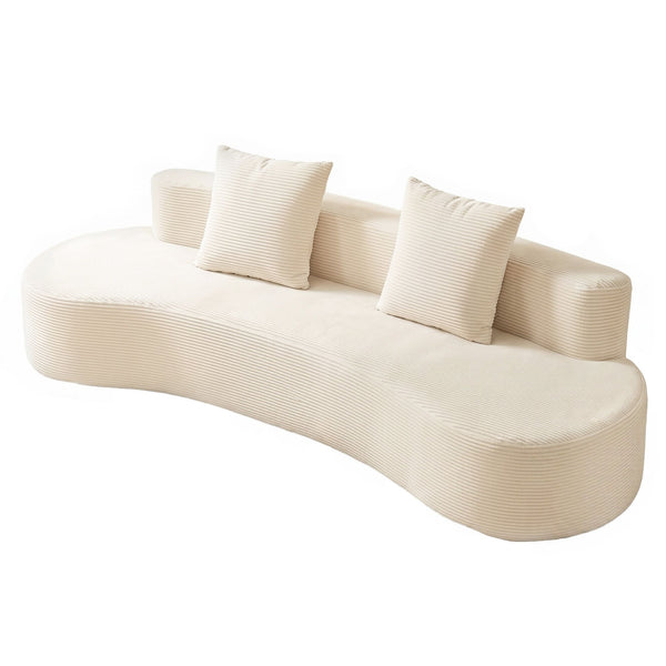 Artiss 228cm Modular Sofa Bed Sectional Boneless Couches for Living Room No Assembly Required Awezingly