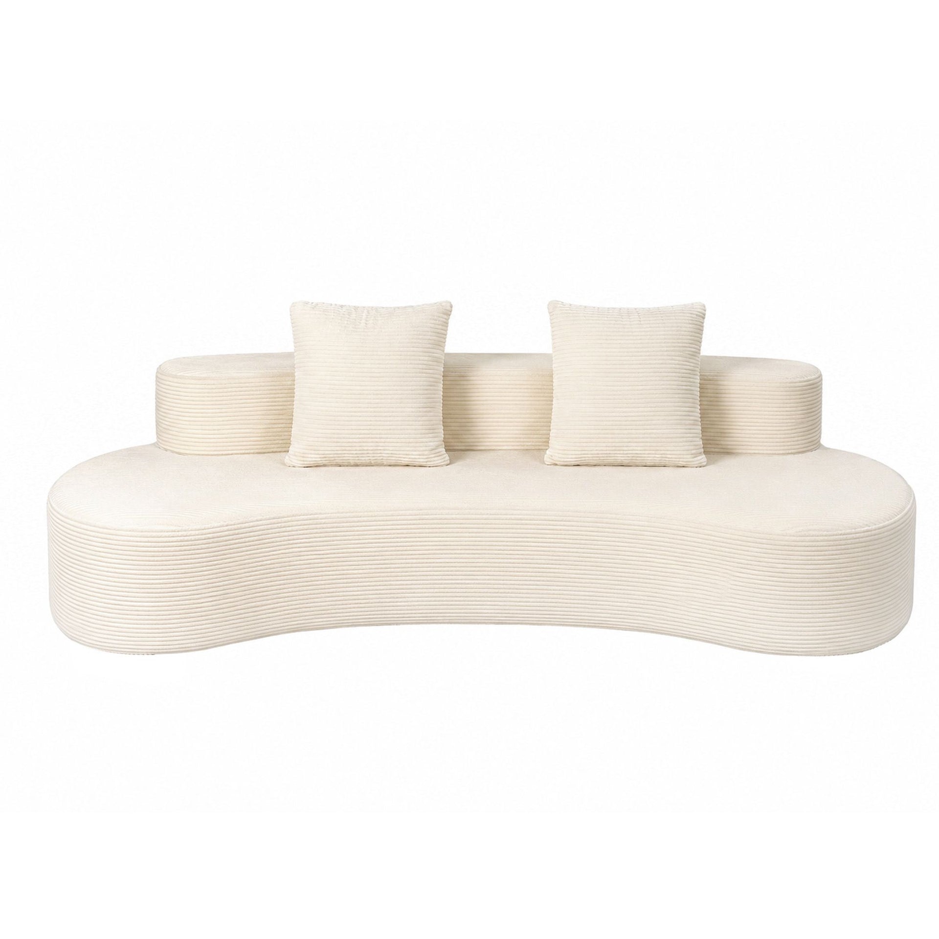 Artiss 228cm Modular Sofa Bed Sectional Boneless Couches for Living Room No Assembly Required Awezingly