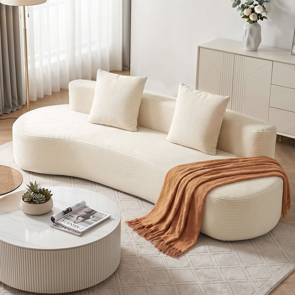 Artiss 228cm Modular Sofa Bed Sectional Boneless Couches for Living Room No Assembly Required Awezingly